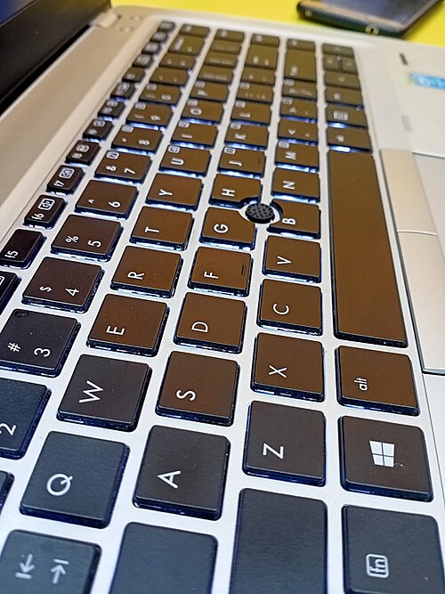 Keyboard of HP Elitebook Laptop