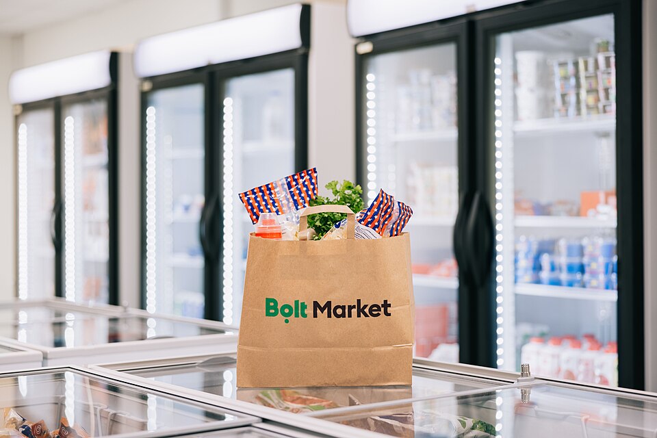 Bolt Market grocery bag