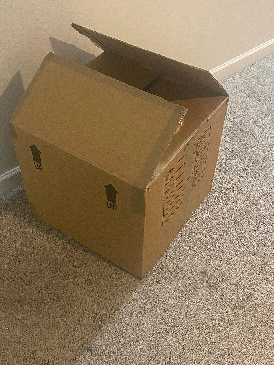 Cardboard box