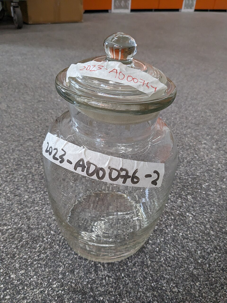 Poh Onn Tong Glass Jar
