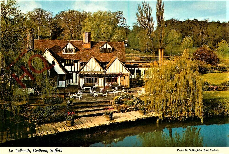 Picture Postcard Dedham, Le Talbooth ESSEX POSTCARD (50607435112)
