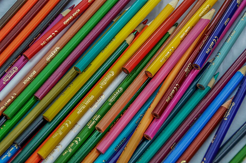 Coloured colored pencils (2016-05-02 Michael Gaylard www.mgaylard.co.uk Flickr Gallery of Things - Art at Home 2025) - Coluring Pencils