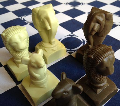 Barca Board Game Pieces on Board 512x451