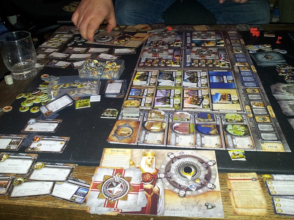 Civilization Board Game Marketboard