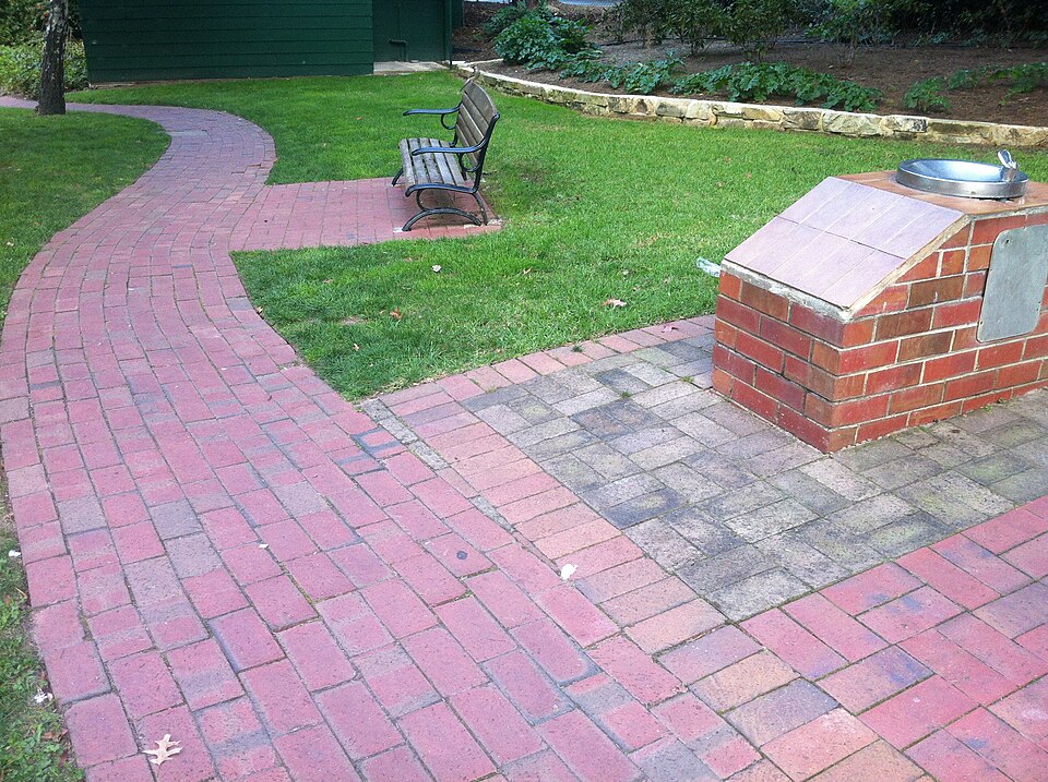 Park bench path