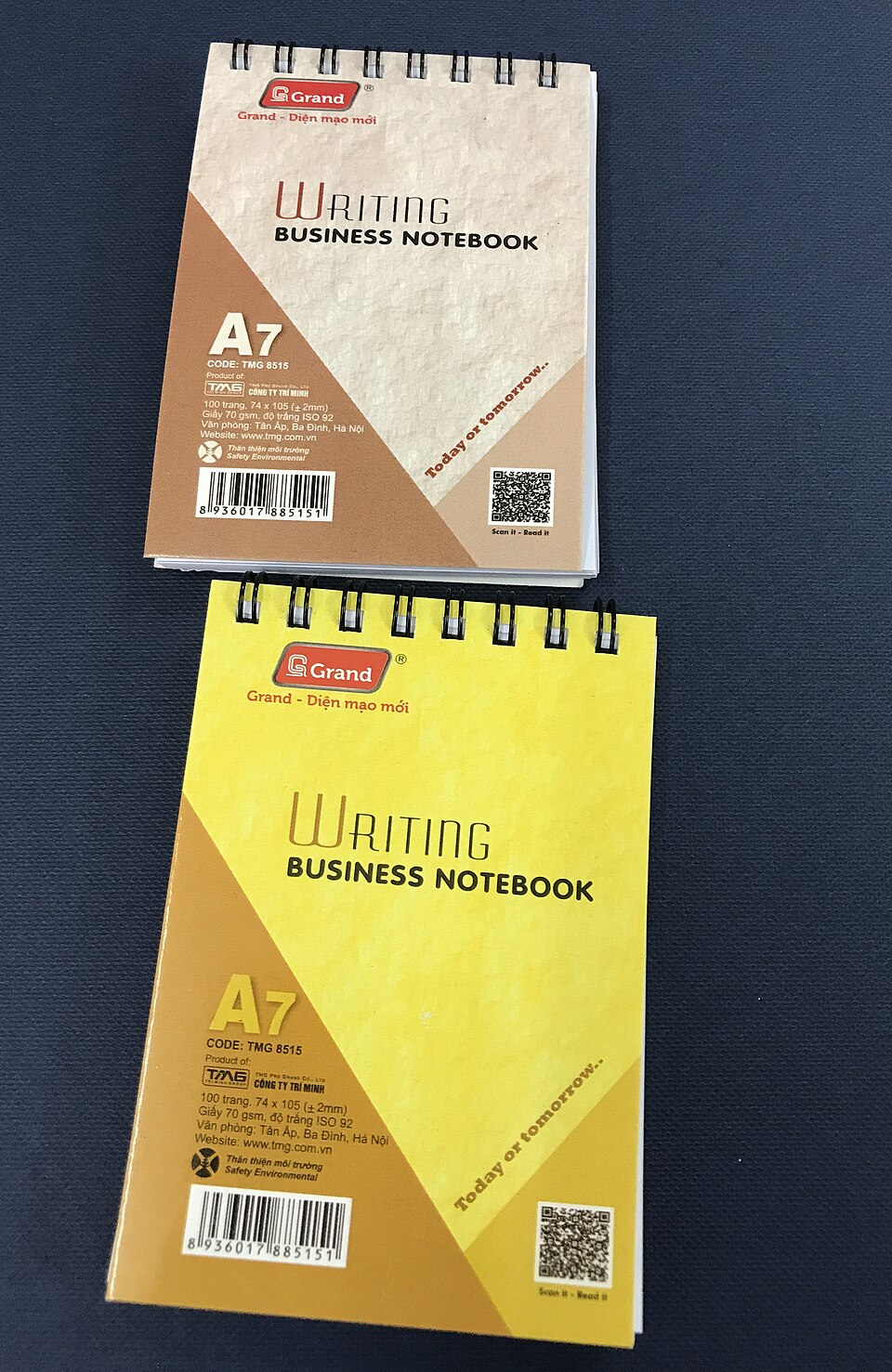 Newone - Grand spiral notebook A7