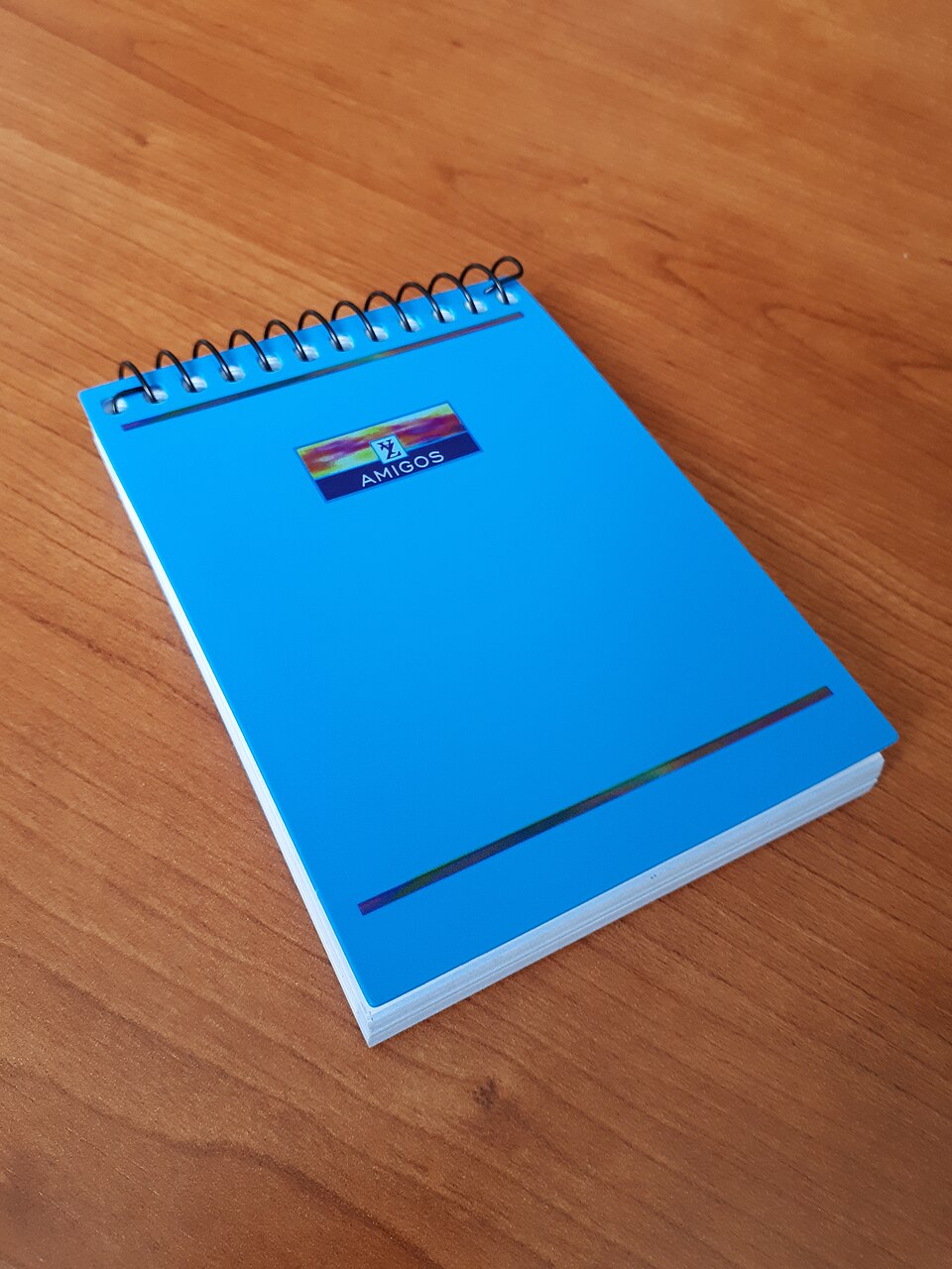 Small blue notepad - 8 x 11 cm - B
