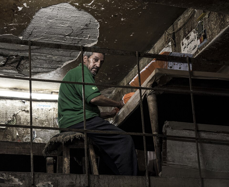 Worker makes envelopes