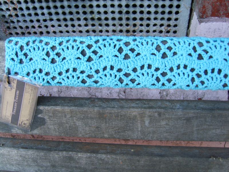 Yarn Bomb - park bench seat (5520839473)