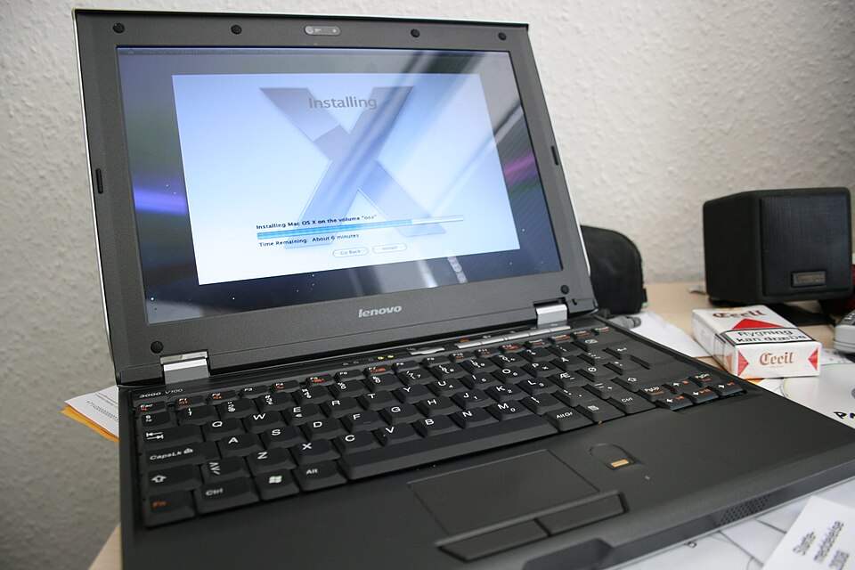 Lenovo 3000 laptop with Hackintosh