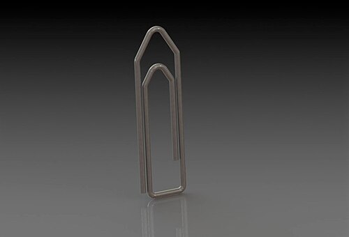 Paperclip or paper clip